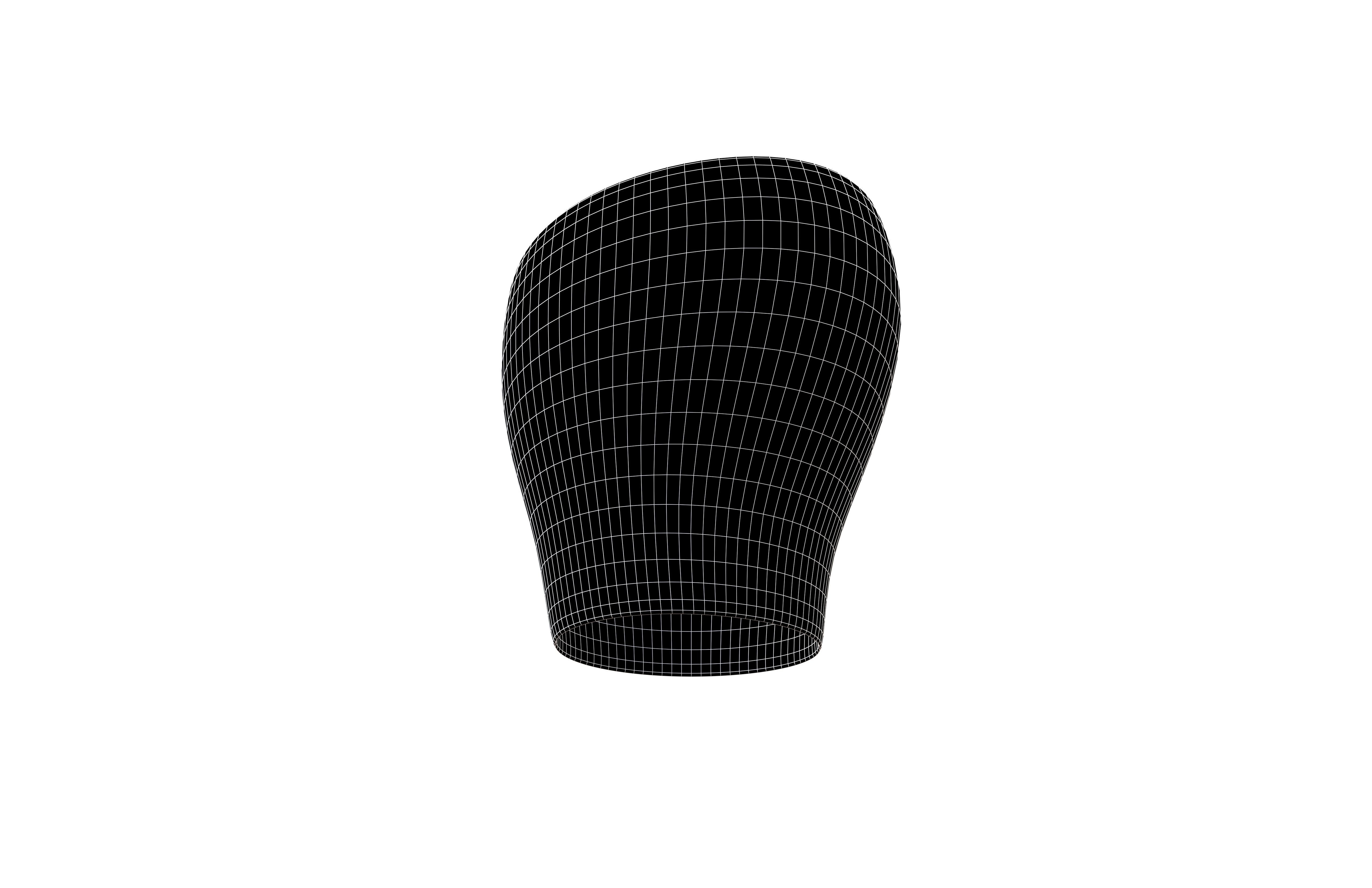 Cartoon Neck Gaiter v1 003 Low-poly 3D model_7