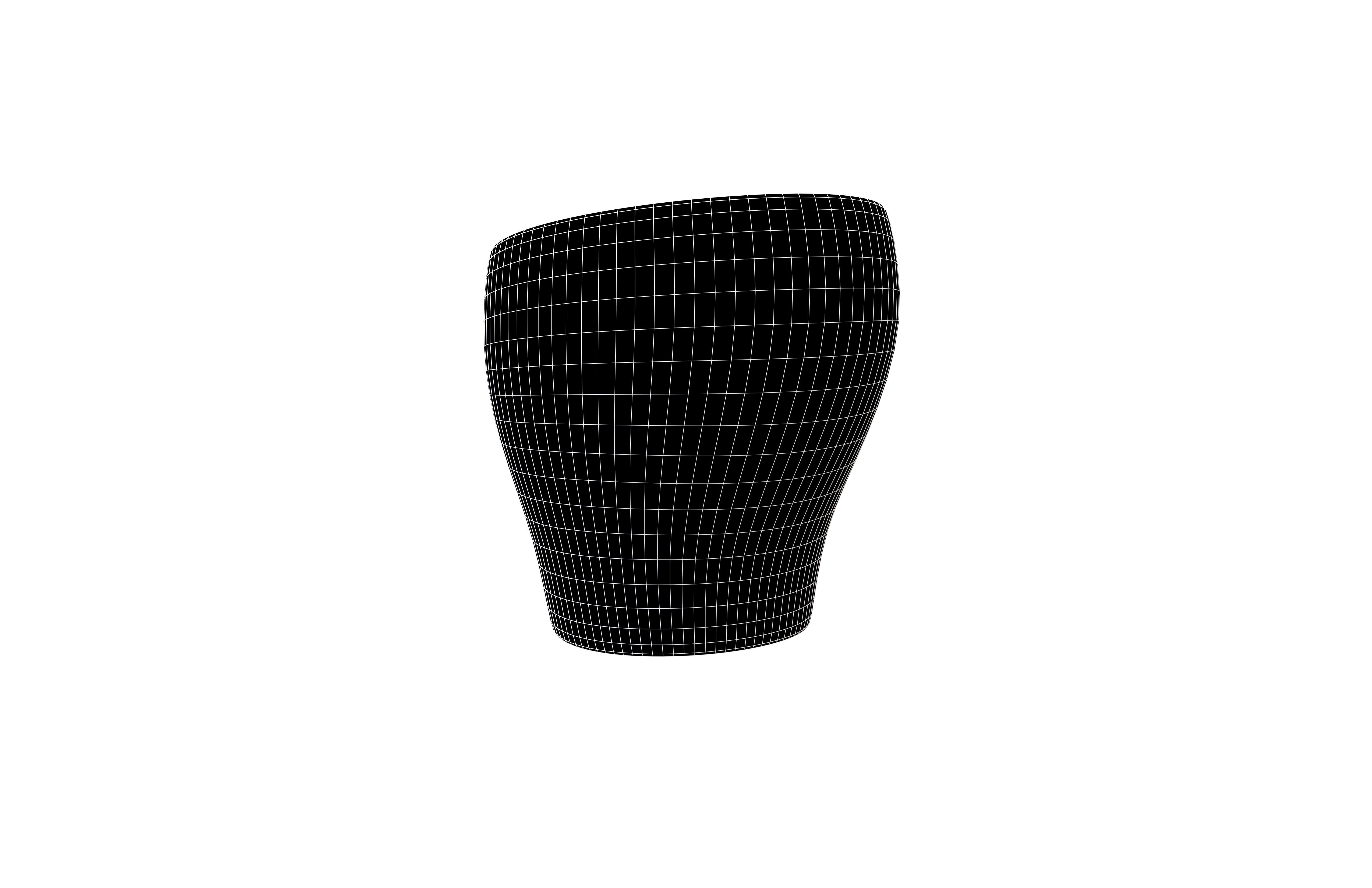 Cartoon Neck Gaiter v1 003 Low-poly 3D model_5
