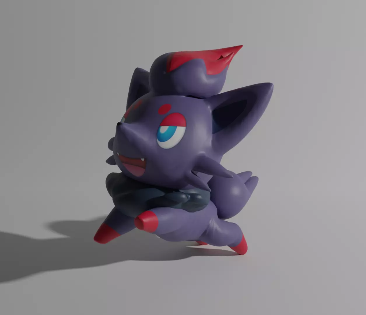 Zorua pokemon 3D print model 3D print model_0