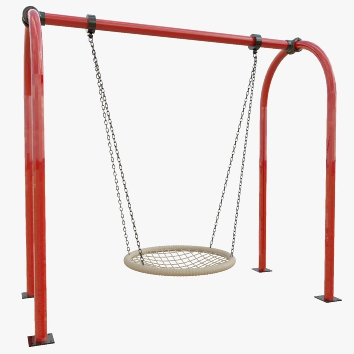 Playground Portal Swing - 02 3D model_24