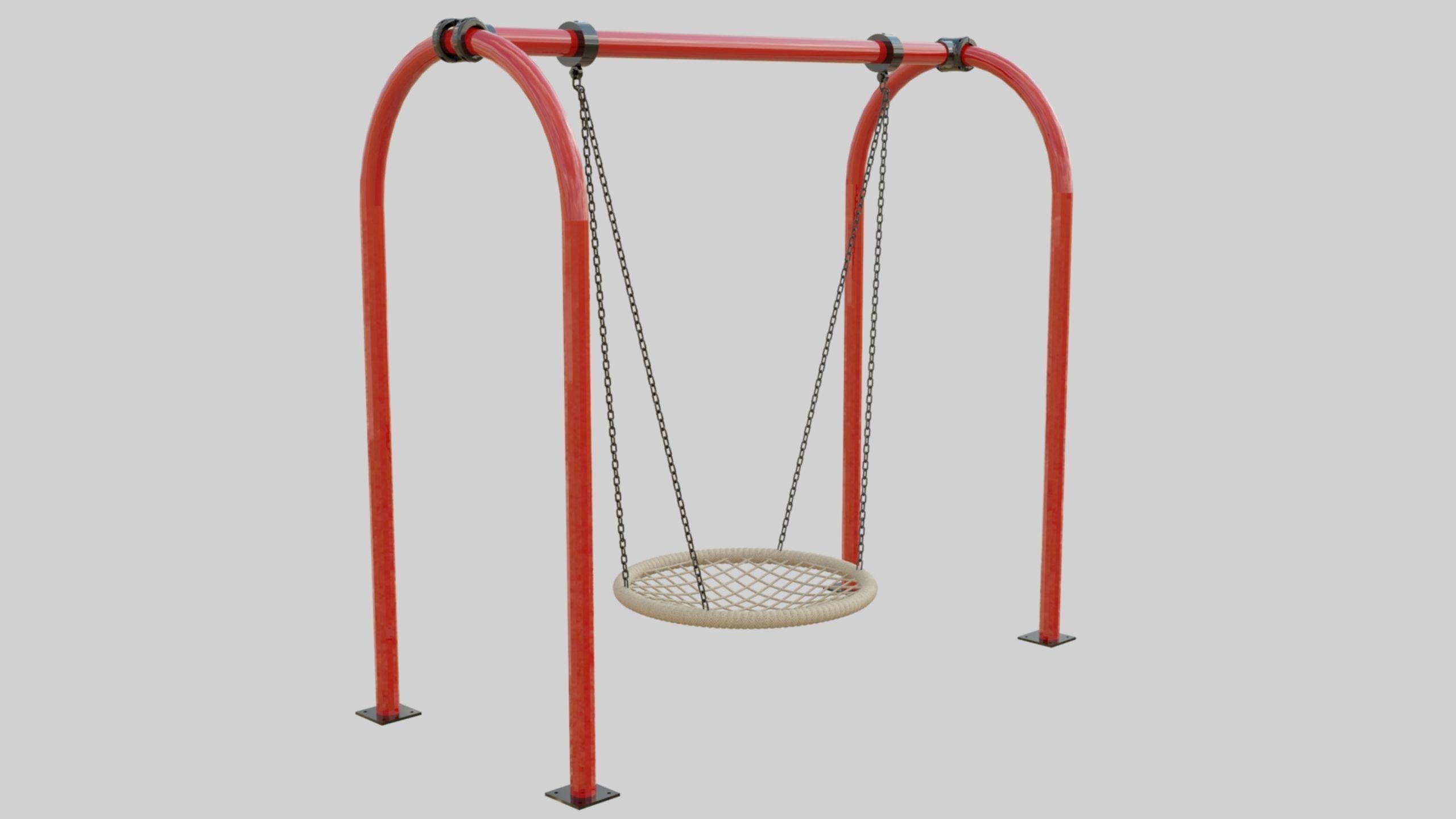 Playground Portal Swing - 02 3D model_2