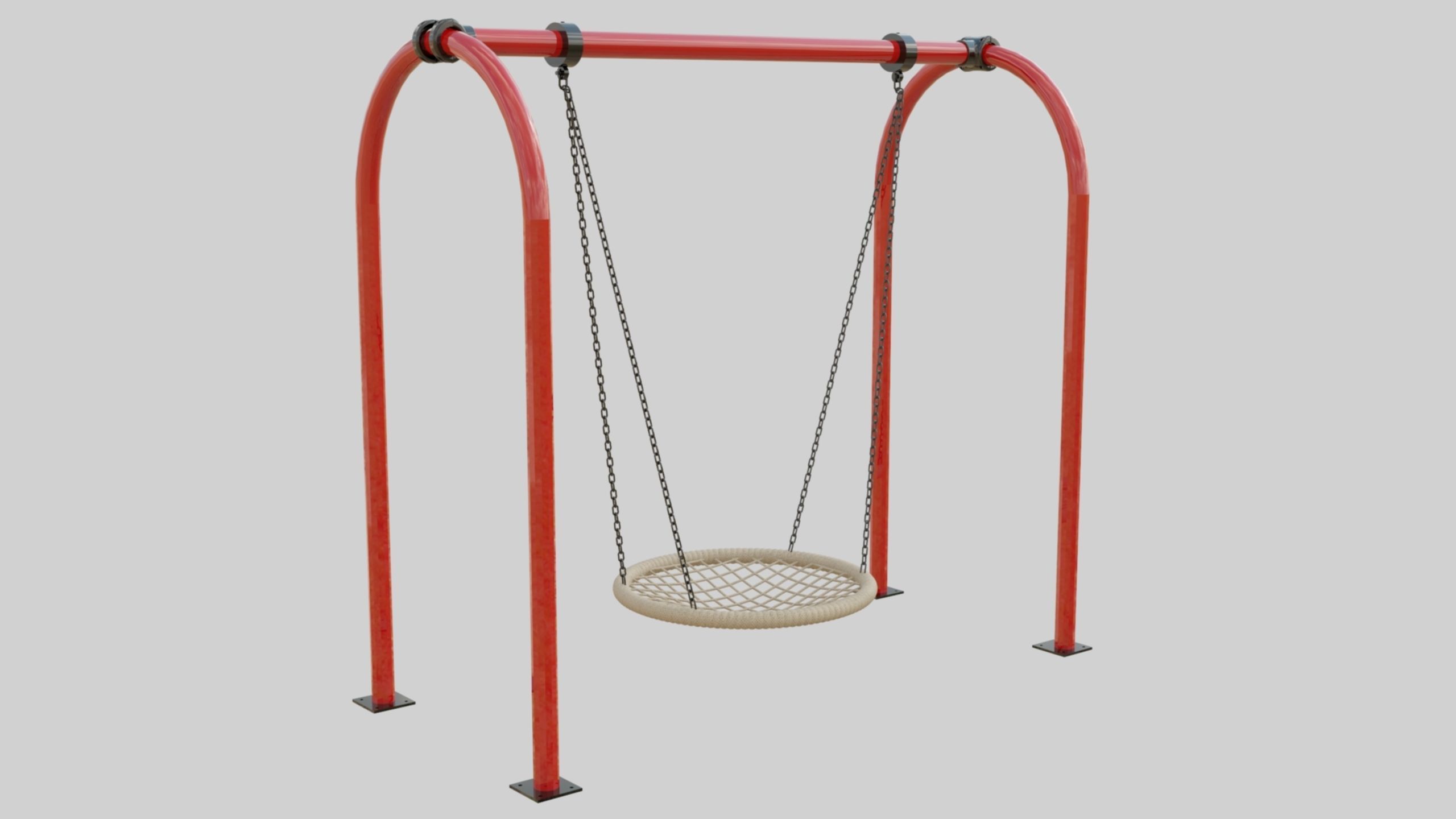 Playground Portal Swing - 02 3D model_1
