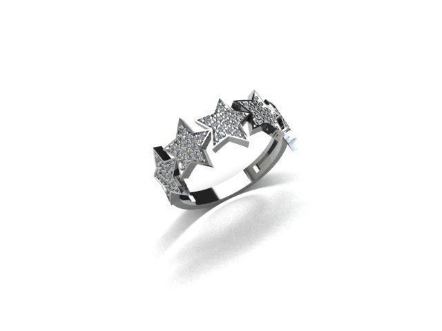 jewelry ring 3D print model_1