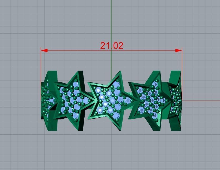 jewelry ring 3D print model_7