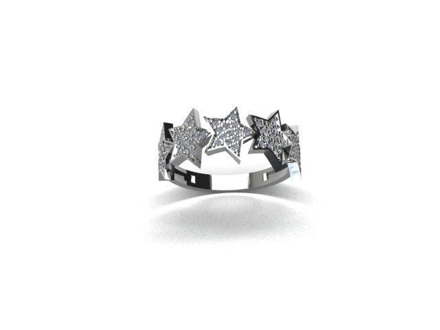 jewelry ring 3D print model_5