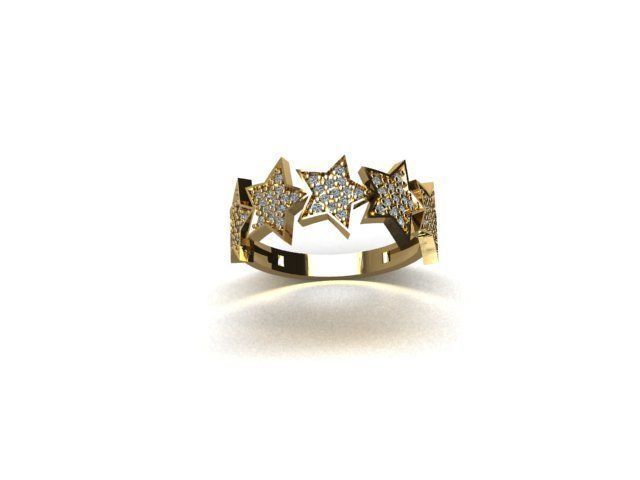 jewelry ring 3D print model_2
