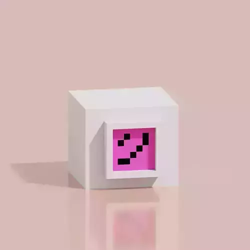 Toy Hero VCNAV10 Voxel Low-poly 3D model