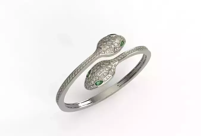 snake bracelet full stone size 48x58