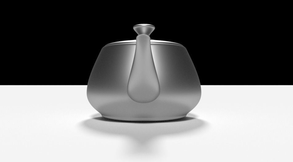 Teapot Low-poly 3D model_2