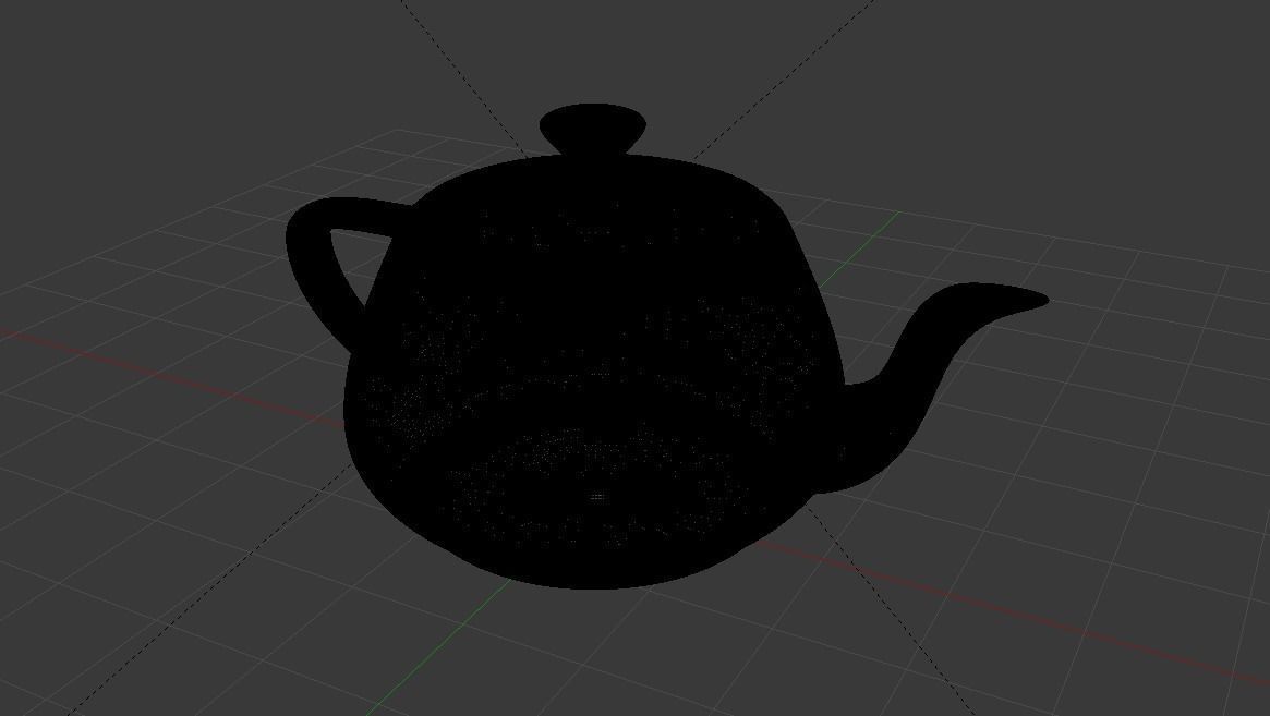Teapot Low-poly 3D model_8