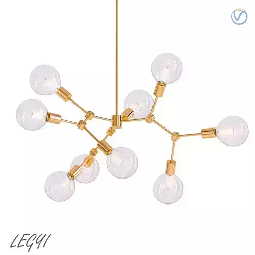 LEGYI leely chandelier - gold