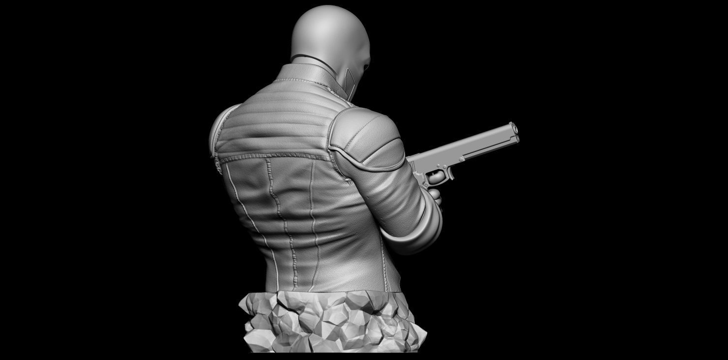 Red Hood Fan Art - BUST 3D print model_6