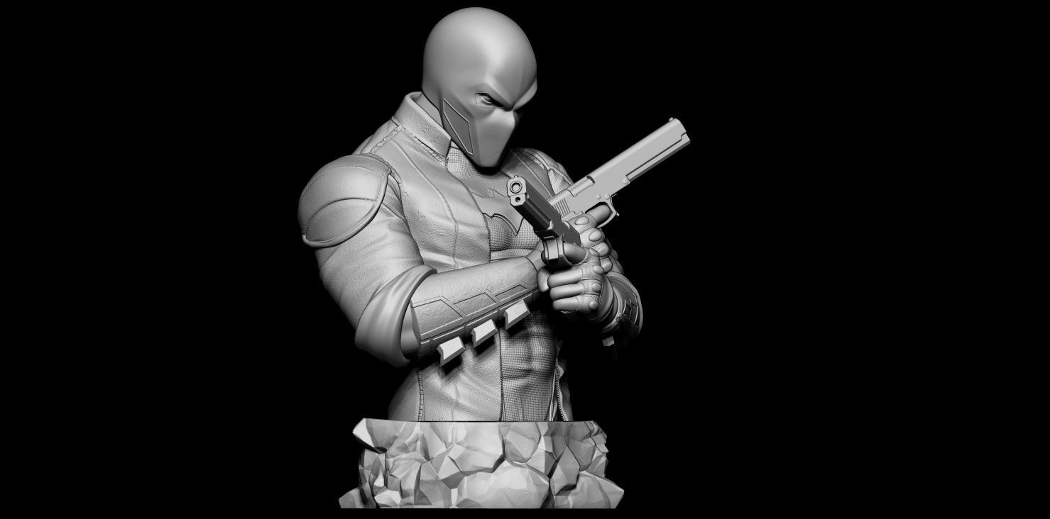 Red Hood Fan Art - BUST 3D print model_4