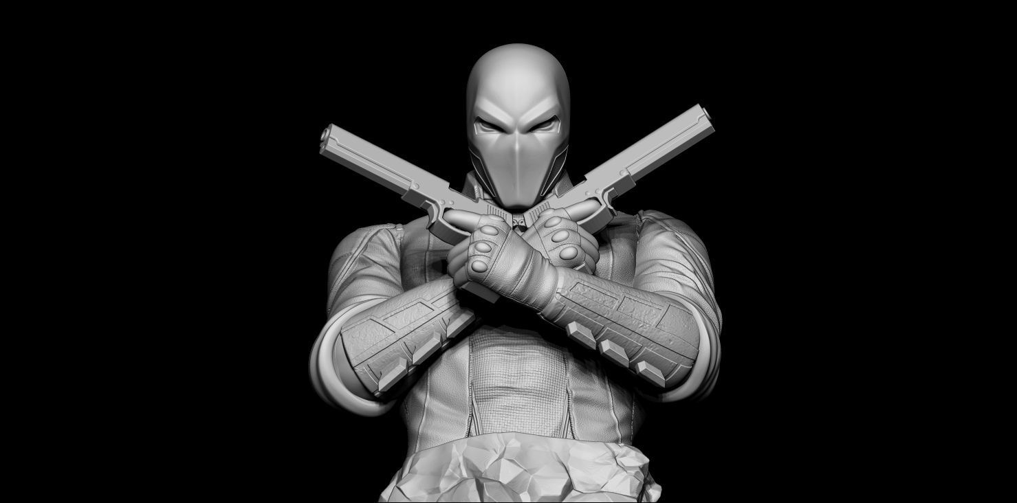 Red Hood Fan Art - BUST 3D print model_5