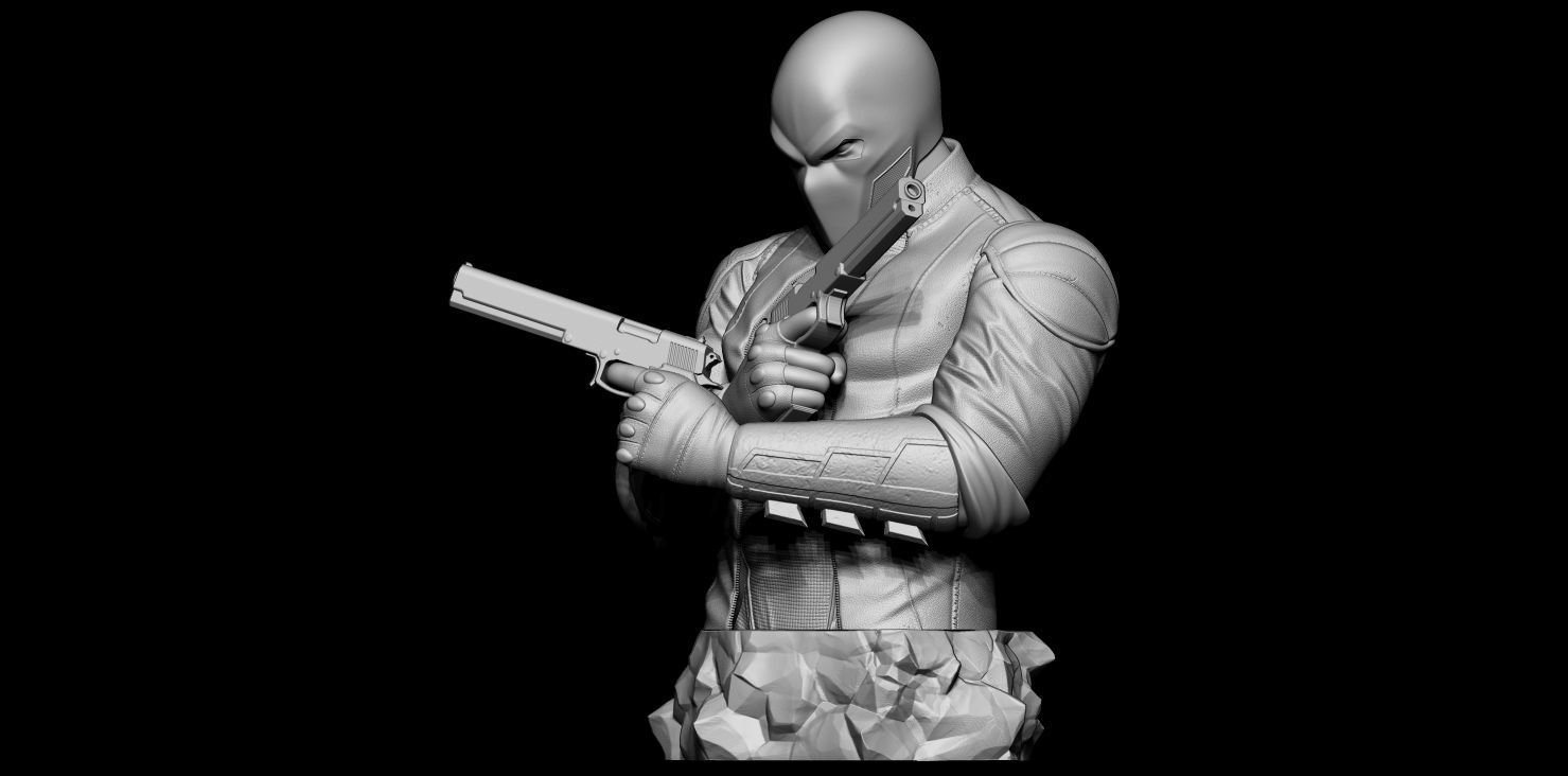 Red Hood Fan Art - BUST 3D print model_3