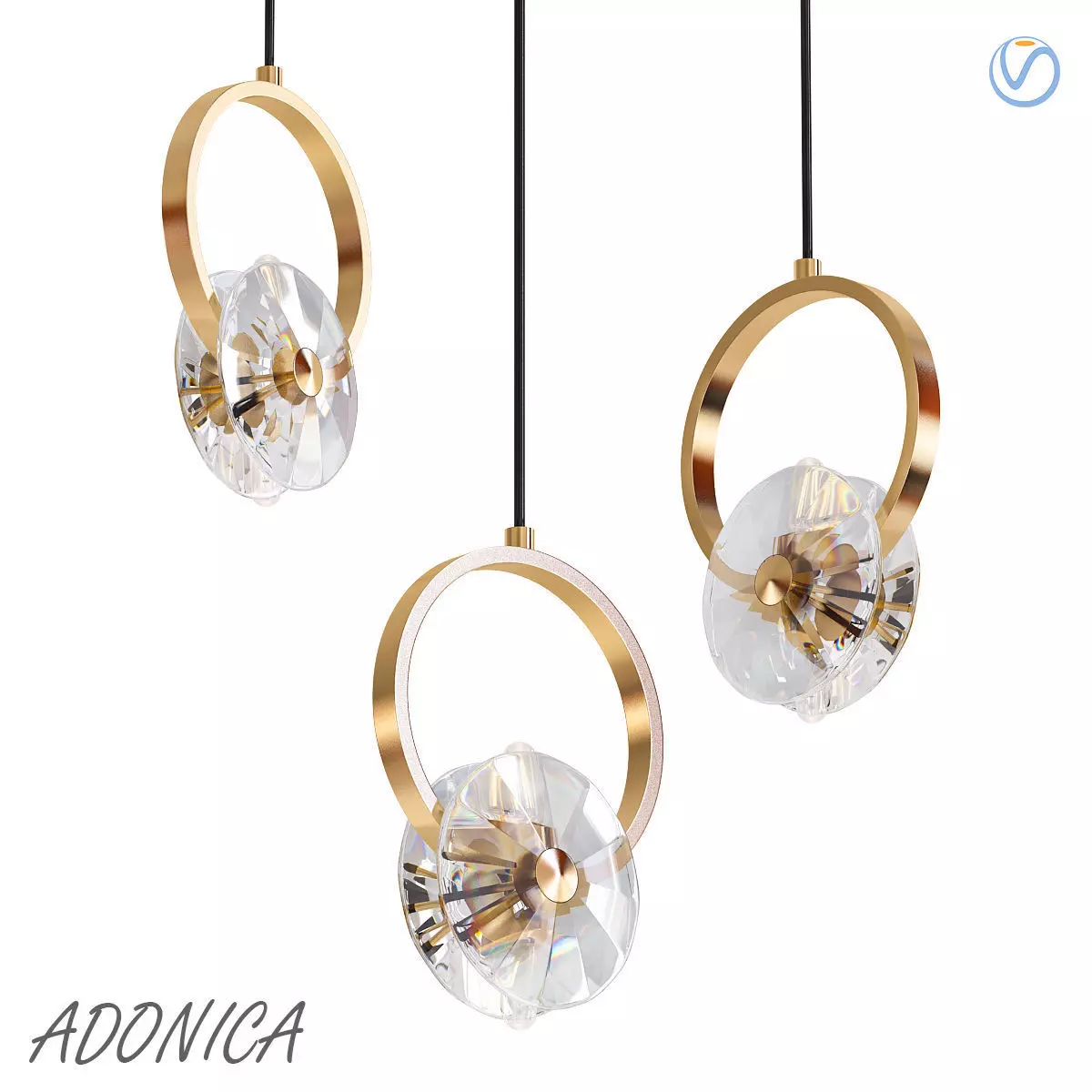 ADONICA adwica pendant light 3D model