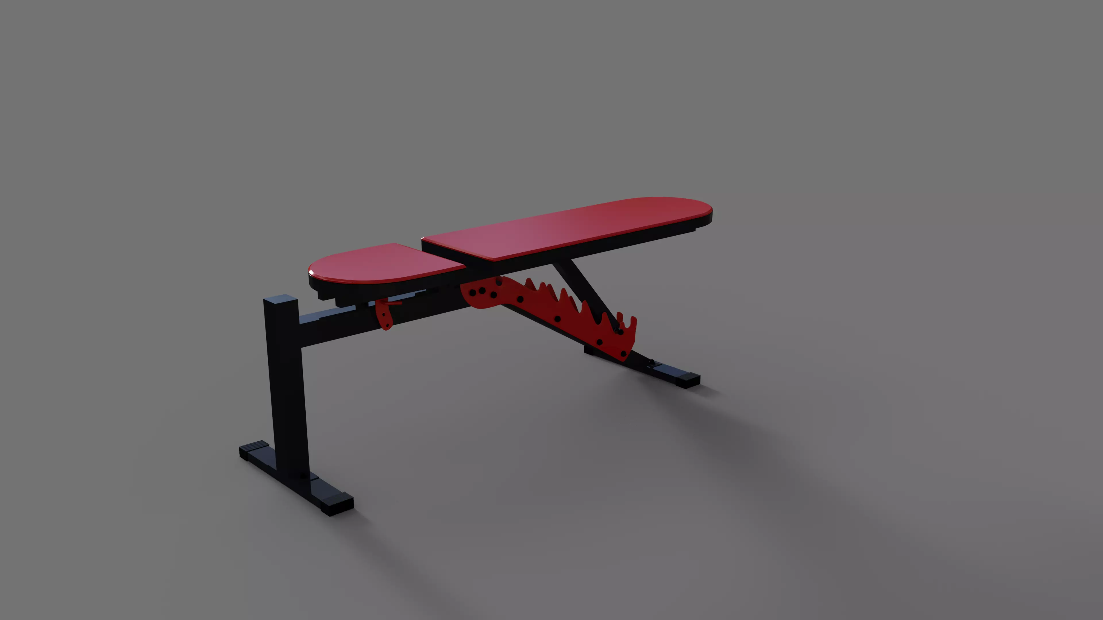 Bench Press Free 3D model