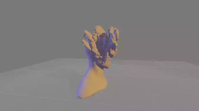 Clicker Bust - The Last of Us Fanart 3D print model