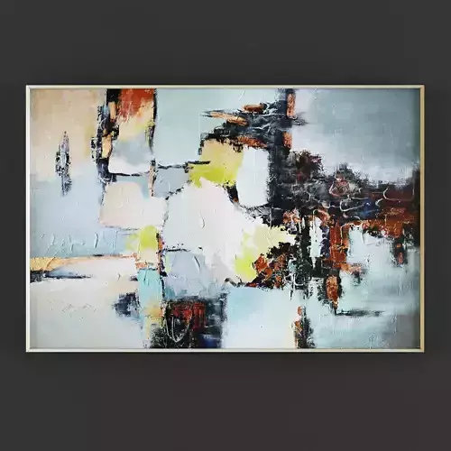 Pictures342 abstract painting on canvas