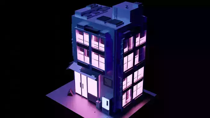 Neon house