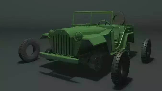 old car for 3D print