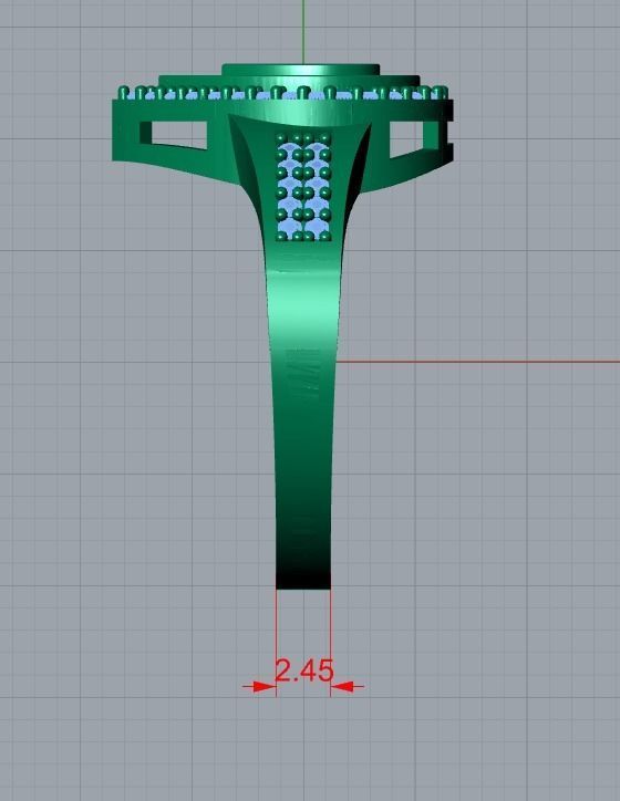 jewelry ring 3D print model_9