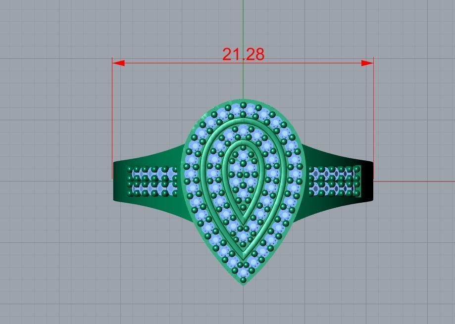 jewelry ring 3D print model_5