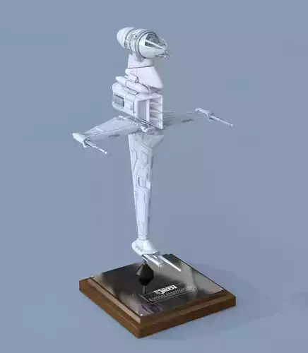 Star Wars  B Wing StarFighter  STL Files 3D print model