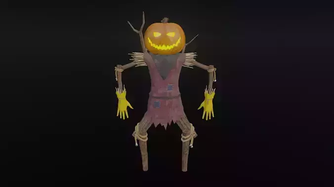 Scarecrow Rigged 