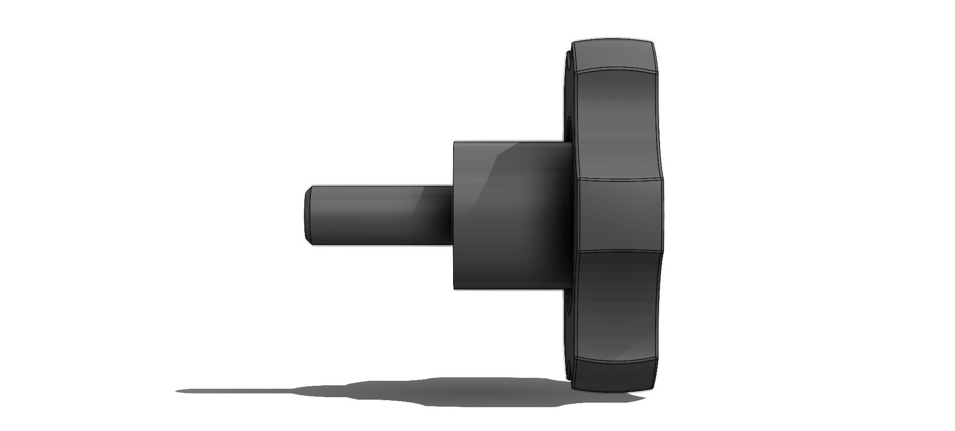 Manipulo Handle Merkbak MTM 6040 M10x25 3D model_8