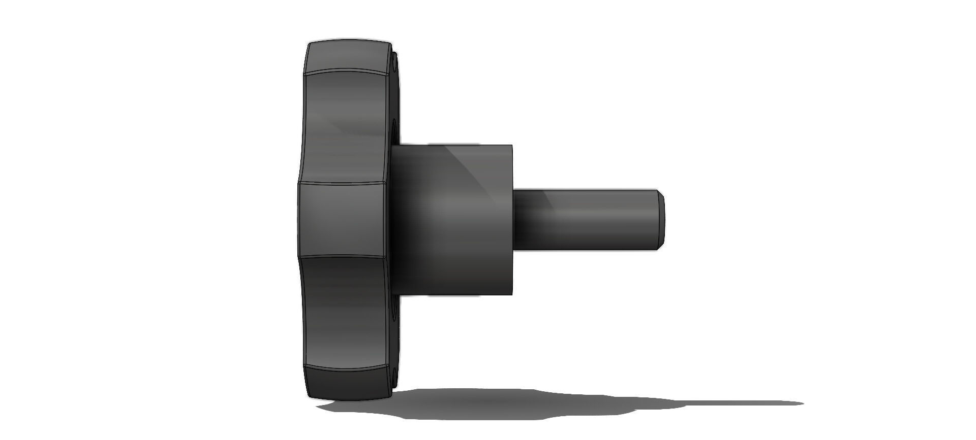 Manipulo Handle Merkbak MTM 6040 M10x25 3D model_12