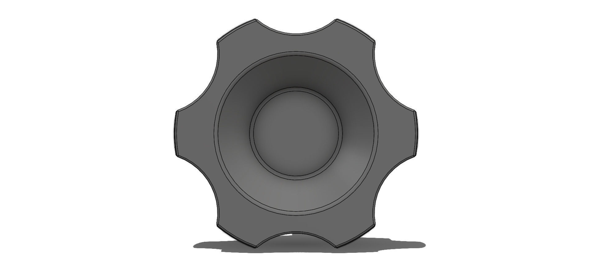 Manipulo Handle Merkbak MTM 6040 M10x25 3D model_10