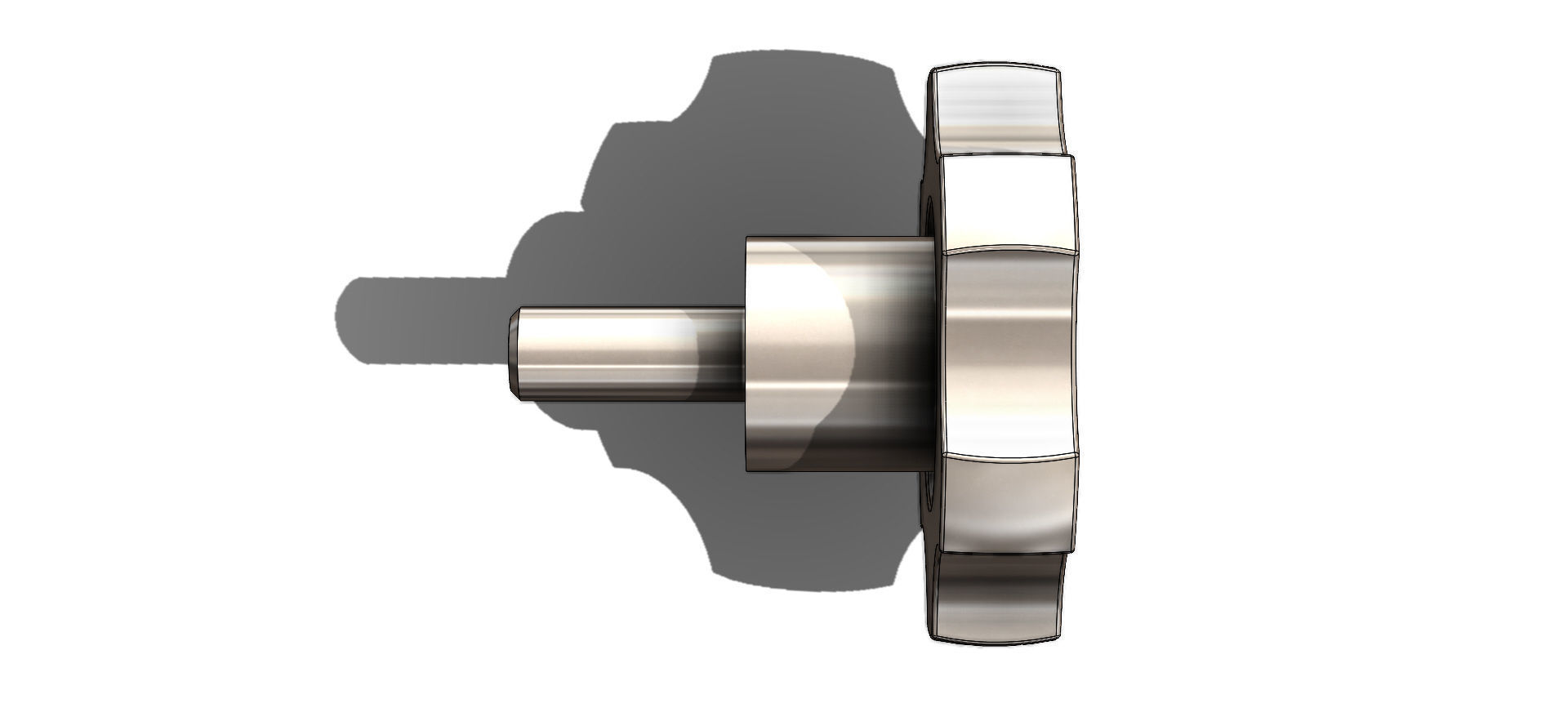 Manipulo Handle Merkbak MTM 6040 M10x25 3D model_16