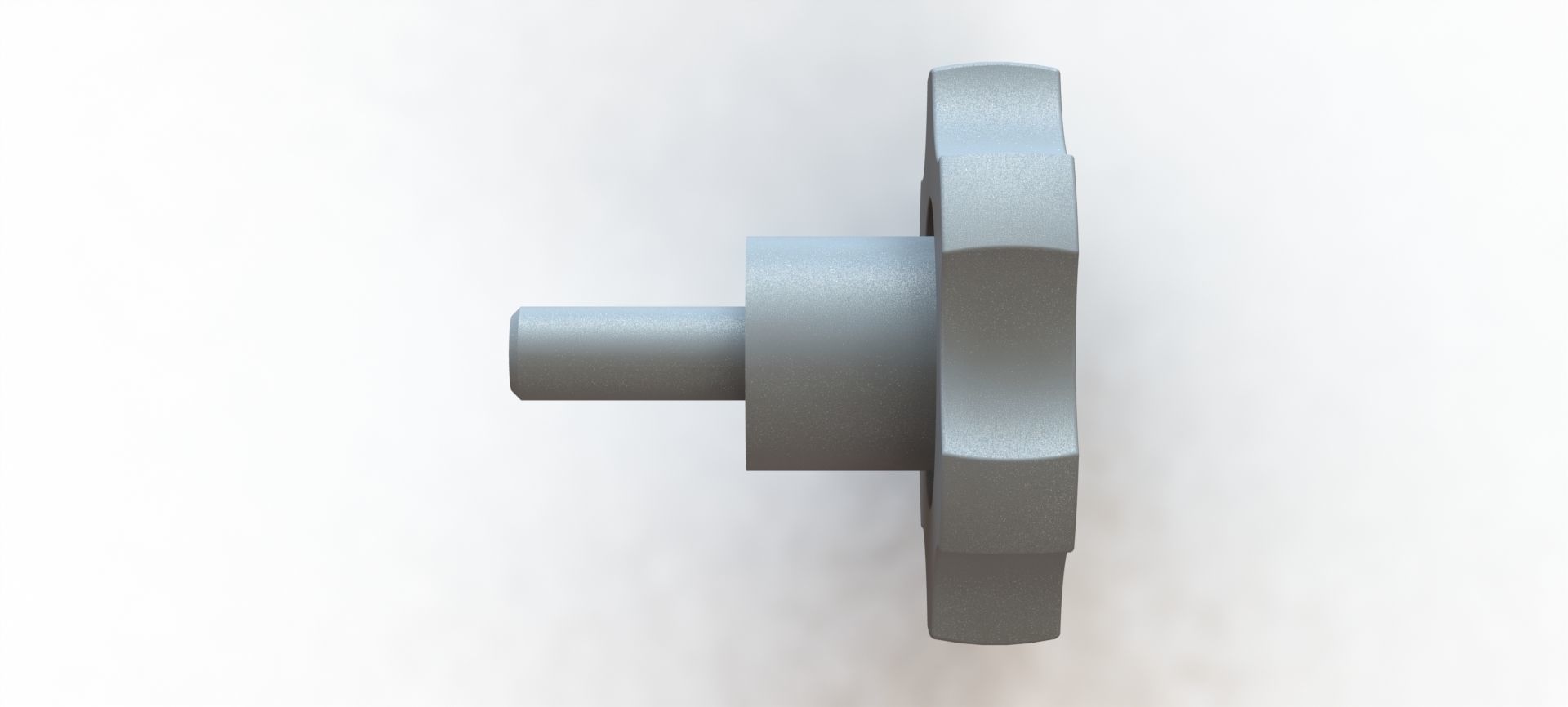 Manipulo Handle Merkbak MTM 6040 M10x25 3D model_3