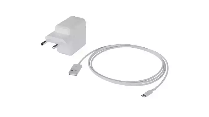 Apple Iphone Charger Ipad Charger USB-A Lightning 3D model