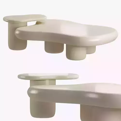 Abstract coffee table Cloud Shaped by homary