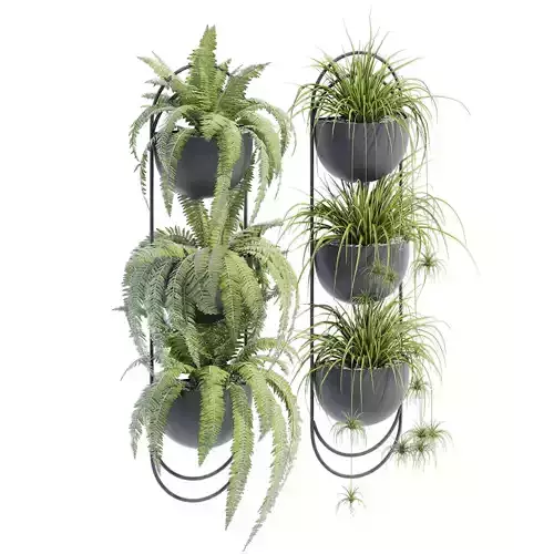 Bronx three hanging planters