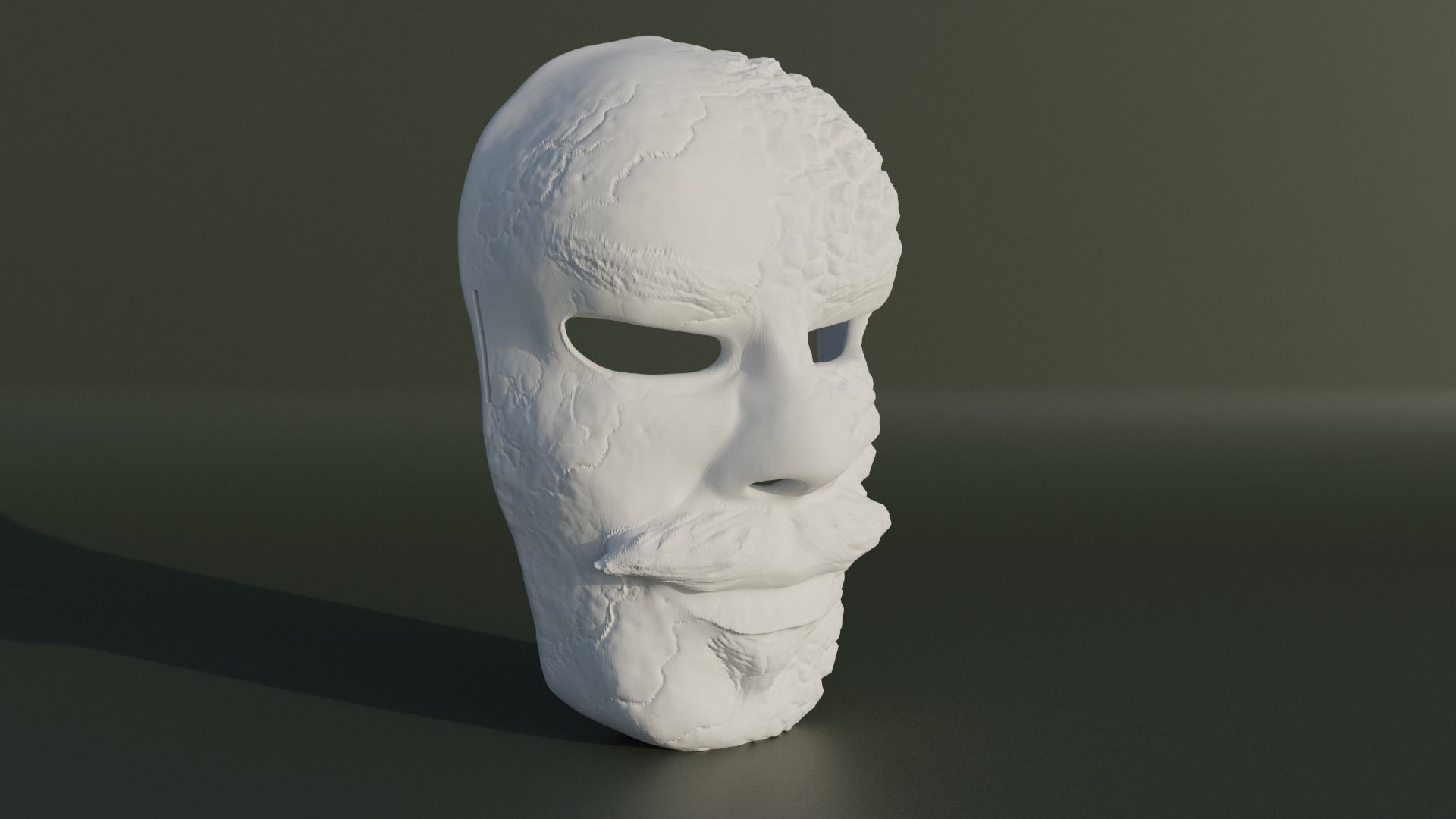 Fantasy Human Face Mask 2 3D print model_16