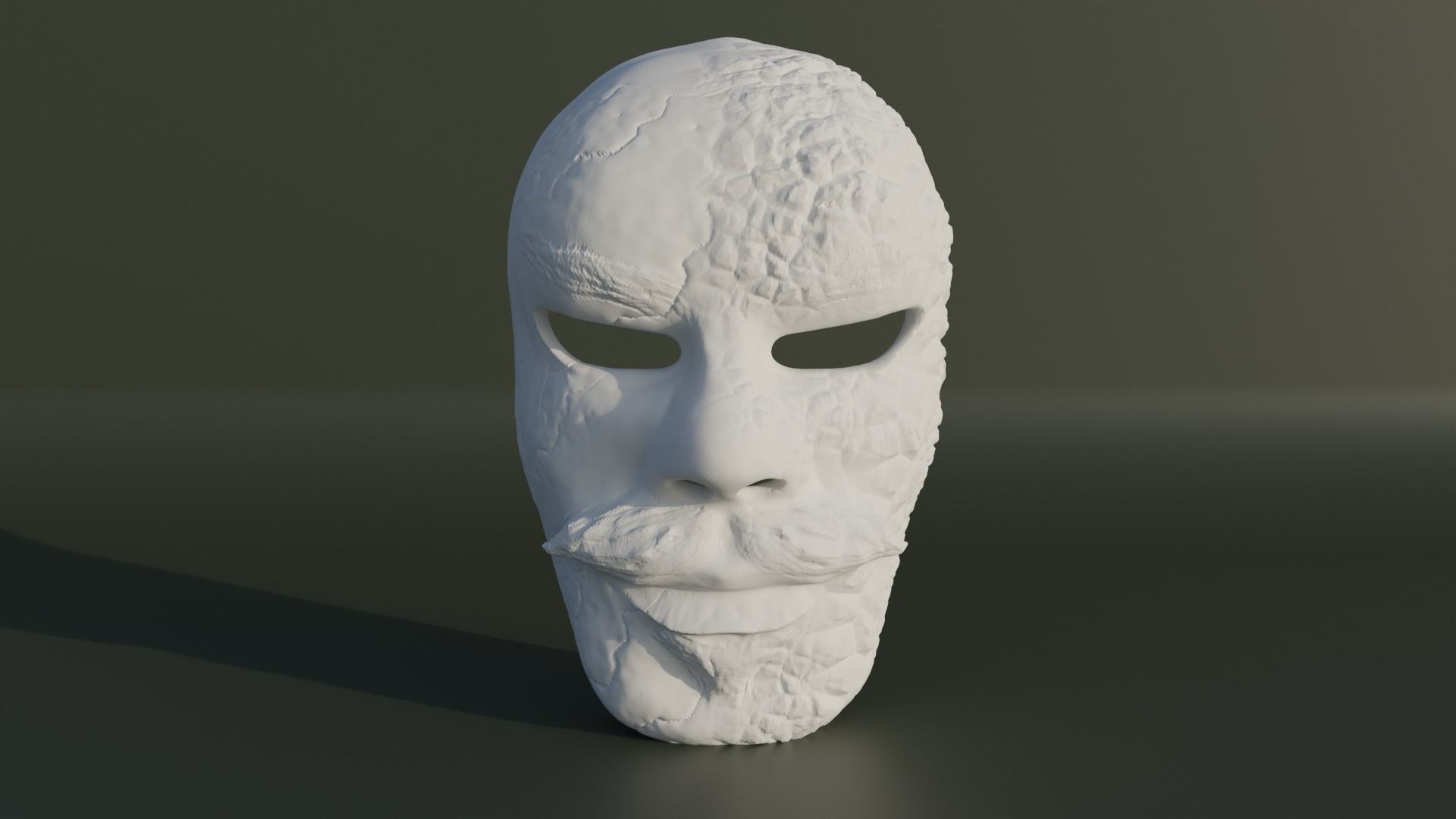 Fantasy Human Face Mask 2 3D print model_5