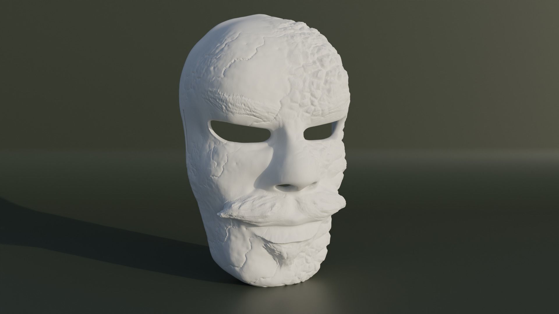 Fantasy Human Face Mask 2 3D print model_13