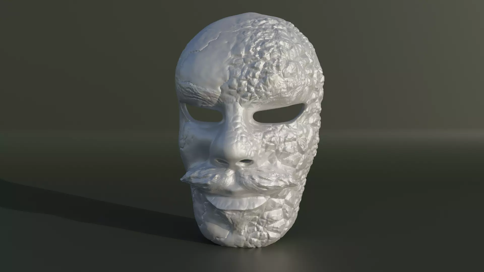 Fantasy Human Face Mask 2 3D print model_0