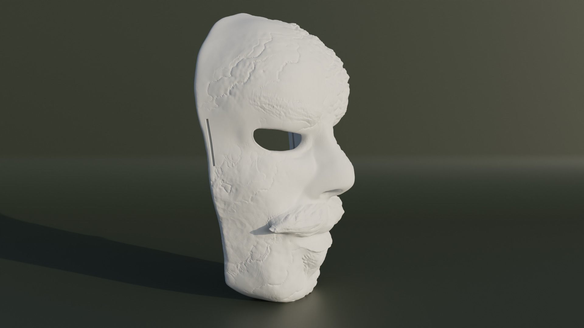 Fantasy Human Face Mask 2 3D print model_19