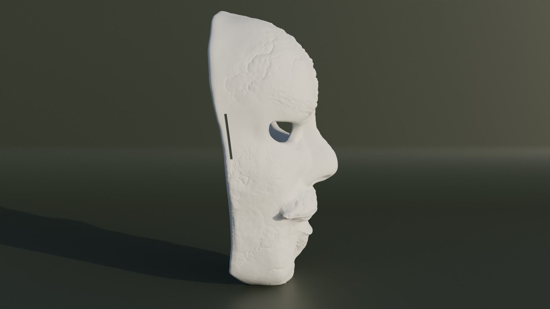 Fantasy Human Face Mask 2 3D print model_10