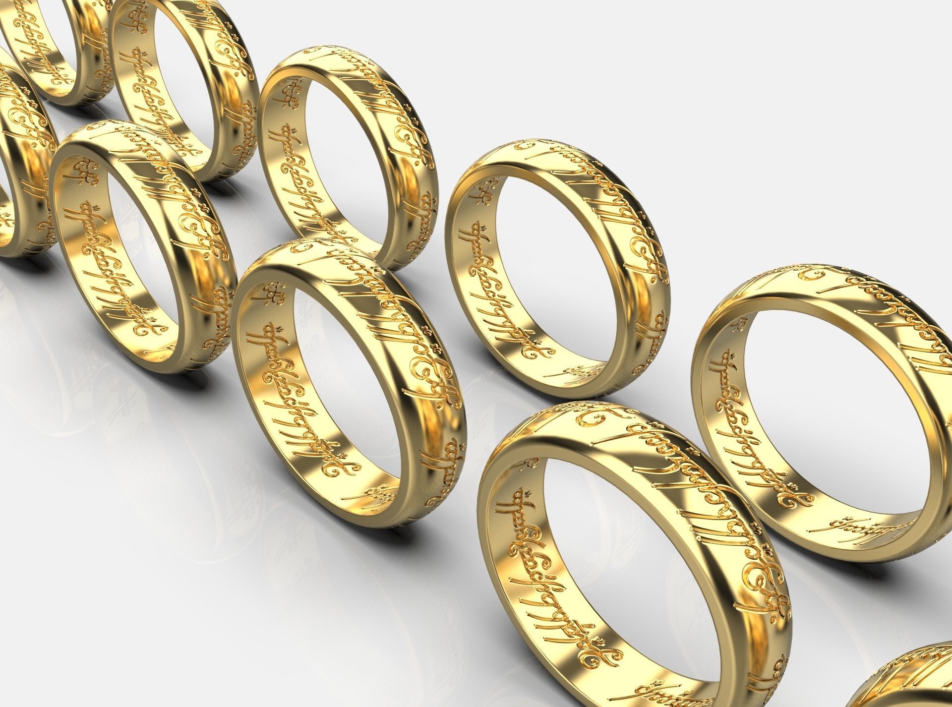 THE LORD OF THE RINGS 12 sizes  3D print model_2