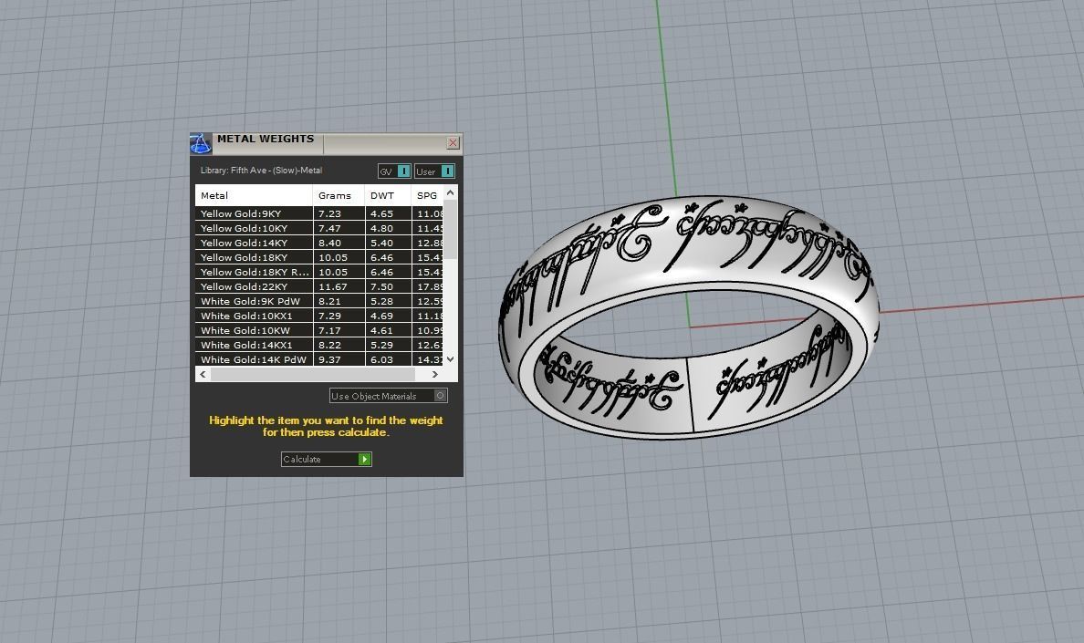 THE LORD OF THE RINGS 12 sizes  3D print model_7
