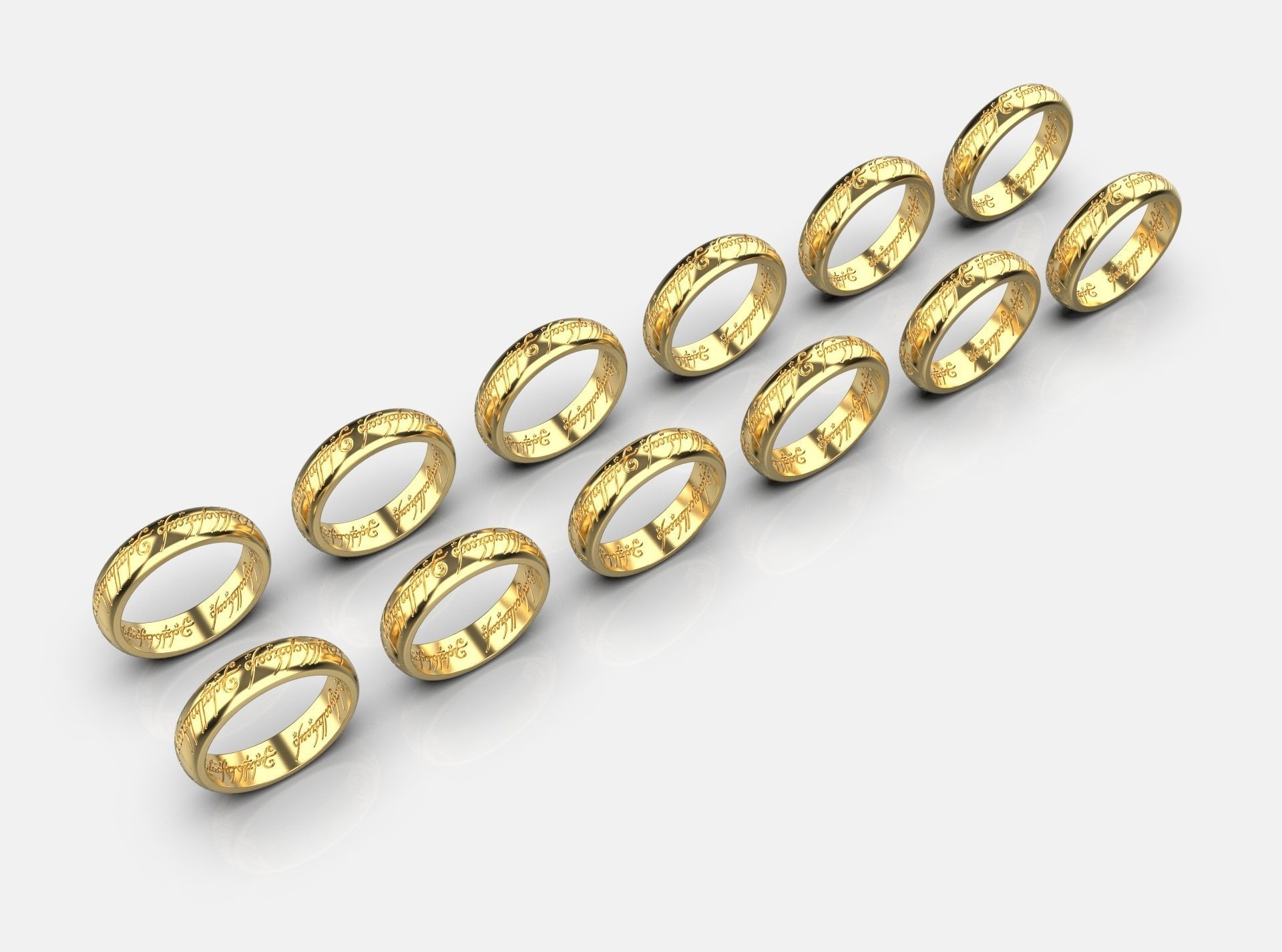 THE LORD OF THE RINGS 12 sizes  3D print model_3