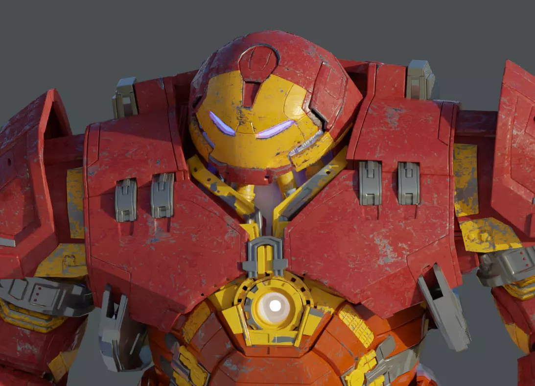 HulkBuster Marvel Iron Man 3D model 3D model_0