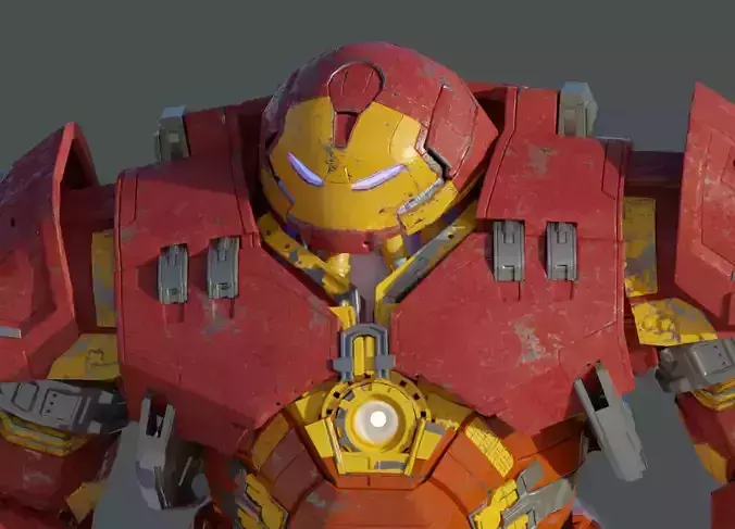 HulkBuster Marvel Iron Man 3D model