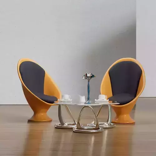 Unique Design Abstract Lobby Set