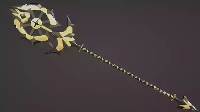 fantasy golden spear 